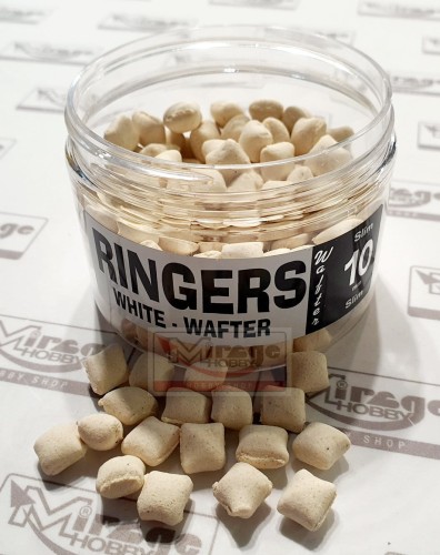 DUMBELLS RINGERS WAFTER 10mm SLIM CHOCOLATE WHITE