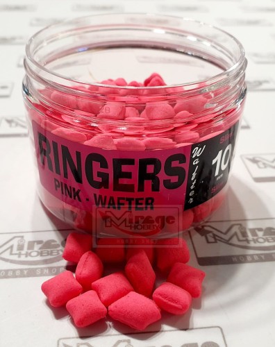 DUMBELLS RINGERS WAFTER 10mm SLIM CHOCOLATE PINK