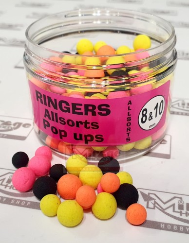 KULKI RINGERS POP UP 8-10mm SHELLFISH ALLSORTS