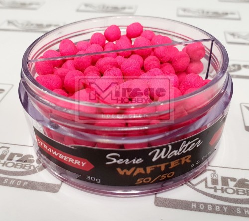 DUMBELLS MAROS SERIE WALTER WAFTER 6-8mm - STRAWBERRY (truskawka)