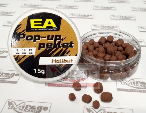 DUMBELLS MAROS POP UP PELLET HALIBUT 8+10+12mm