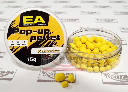 DUMBELLS MAROS POP UP PELLET SWEETCORN 8+10+12mm (kukurydza)