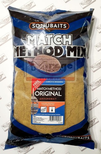 ZANĘTA SONUBAITS SUPERCRUSH MATCH METHOD MIX 2kg