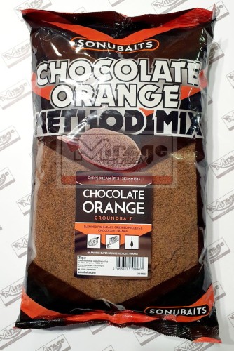 ZANĘTA SONUBAITS SUPERCRUSH CHOCOLATE ORANGE METHOD MIX 2kg