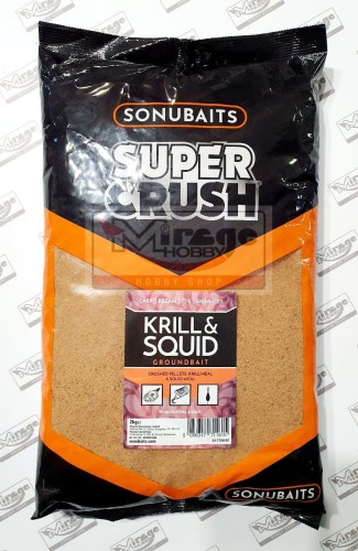 ZANĘTA SONUBAITS SUPERCRUSH KRILL &amp; SQUID 2kg