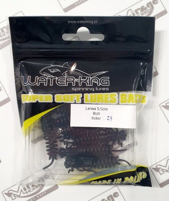 WATER KING LARWA 5,5cm - KOLOR nr 24 (op. 8szt) 