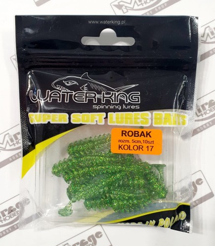 WATER KING ROBAK 5cm - KOLOR nr 17 (op. 10szt)