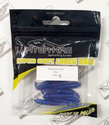 WATER KING ROBACZEK 4cm - KOLOR nr  2 (op. 10szt) 