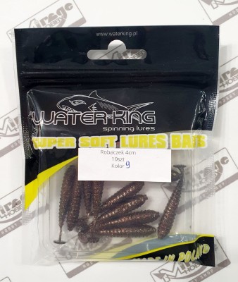 WATER KING ROBACZEK 4cm - KOLOR nr  9 (op. 10szt) 