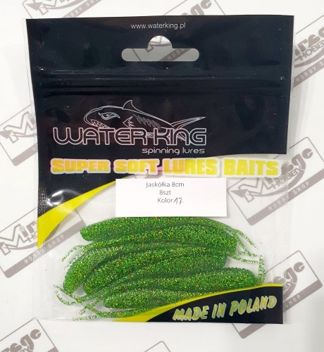 WATER KING JASKÓŁKA 8cm - KOLOR nr 17 (op.8szt)