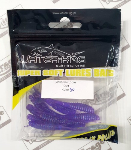 WATER KING JASKÓŁKA 6,5cm - KOLOR nr 30 (op. 10szt)