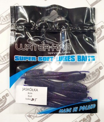 WATER KING JASKÓŁKA 8cm - KOLOR nr  5 (op.8szt) 