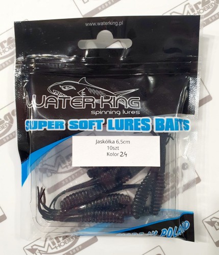 WATER KING JASKÓŁKA 6,5cm - KOLOR nr 24 (op. 10szt)