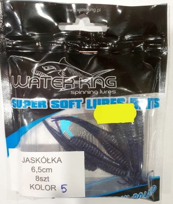 WATER KING JASKÓŁKA 6,5cm - KOLOR nr  5 (op. 10szt) 