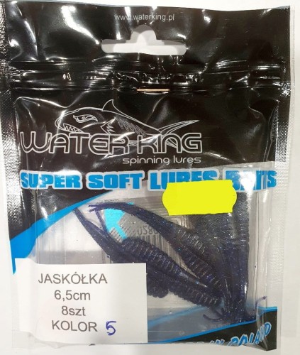 WATER KING JASKÓŁKA 6,5cm - KOLOR nr 5 (op. 10szt)