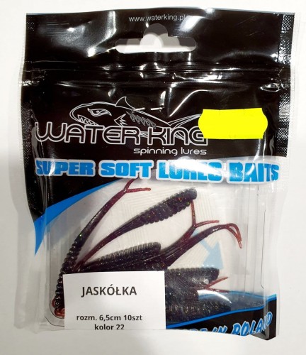 WATER KING JASKÓŁKA 6,5cm - KOLOR nr 22 (op. 10szt)