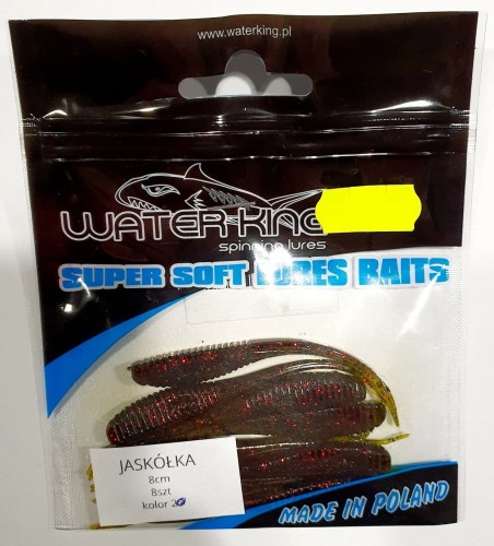WATER KING JASKÓŁKA 8cm - KOLOR nr 20 (op.8szt)