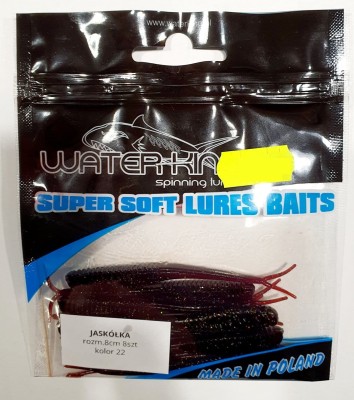 WATER KING JASKÓŁKA 8cm - KOLOR nr 22 (op.8szt) 