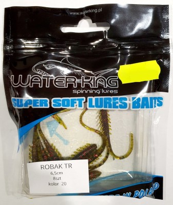 WATER KING ROBAK TR 6,5cm - KOLOR nr 20 (op. 8szt) 