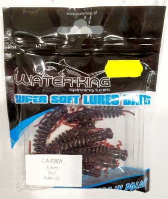 WATER KING LARWA 5,5cm - KOLOR nr 22 (op. 8szt) 