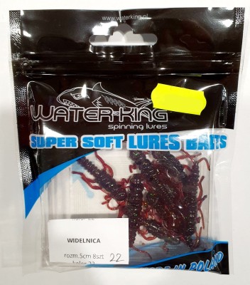 WATER KING WIDELNICA 5cm - KOLOR nr 22 (op. 8szt) 