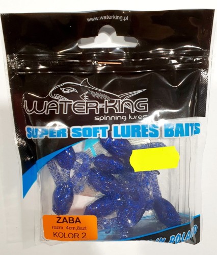 WATER KING ŻABA 4cm - KOLOR nr 2 (op. 8szt)