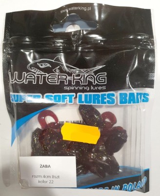 WATER KING ŻABA 4cm - KOLOR nr 22 (op. 8szt) 
