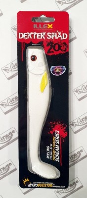 GUMA ILLEX DEXTER SHAD 17,5cm/47g - PEARL BONE [77475] 