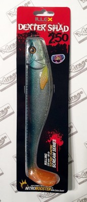 GUMA ILLEX DEXTER SHAD 22cm/88g - BRIGHT RUDD [77645] 