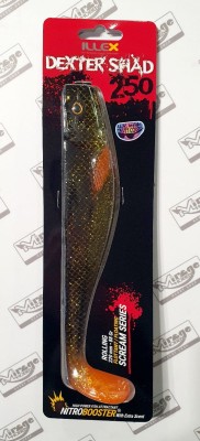 GUMA ILLEX DEXTER SHAD 22cm/88g - GOLD CARP [77649] 