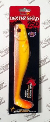 GUMA ILLEX DEXTER SHAD 22cm/88g - CLOCKWORK ORANGE [87865] 