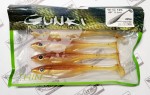 GUMA GUNKI WHIZ 5"(12,5cm) -  BROWN SUGAR GREEN & RED FLK (op. 4szt) [33544]