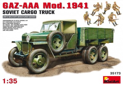 MINIART 35173 1:35 GAZ-AAA Mod. 1941 SOVIET CARGO TRUCK