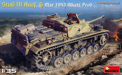 MINIART 35336 1:35 StuG III Ausf. G Mar 1943 Alkett Prod