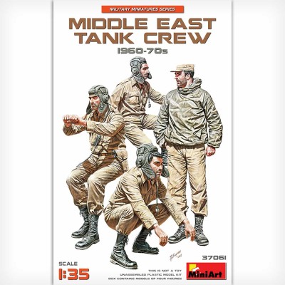 MINIART 37061 1:35 Figurki Middle East Tank Crew 1960-70s