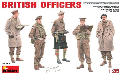MINIART 35165 1:35 British Officers