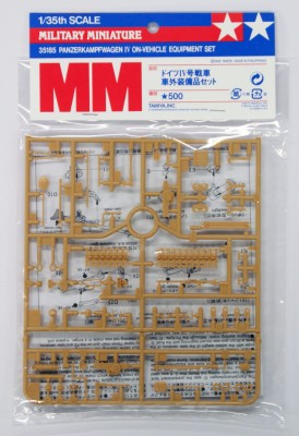 TAMIYA 35185 1:35 Pz.Kpfw.IV On-Vehicle Equipment Set