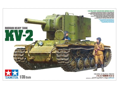 TAMIYA 35375 1:35 Russian Heavy Tank KV-2