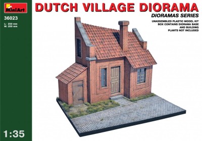MINIART 36023 1:35 Dutch Village Diorama