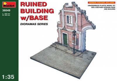 MINIART 36049 1:35 Ruined Building w/Base