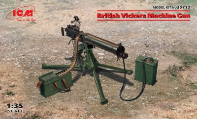 ICM 35712 1:35 British Vickers Machine Gun