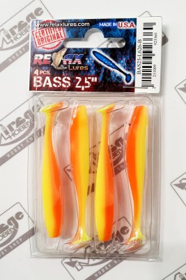 RELAX BASS 2,5"(6,35cm) - kol. L626 (op. 4szt) [BAS25-L626-B]