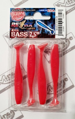 RELAX BASS 2,5"(6,35cm) - kol. S490 (op. 4szt) [BAS25-S490-B]