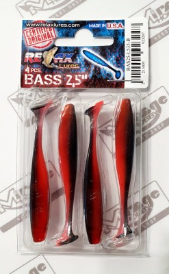 RELAX BASS 2,5"(6,35cm) - kol. L535 (op. 4szt) [BAS25-L535-B]