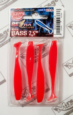 RELAX BASS 2,5"(6,35cm) - kol. S137 (op. 4szt) [BAS25-S137-B]