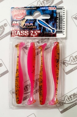RELAX BASS 2,5"(6,35cm) - kol. L663 (op. 4szt) [BAS25-L663-B]