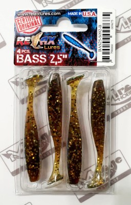 RELAX BASS 2,5"(6,35cm) - kol. S092 (op. 4szt) [BAS25-S092-B]