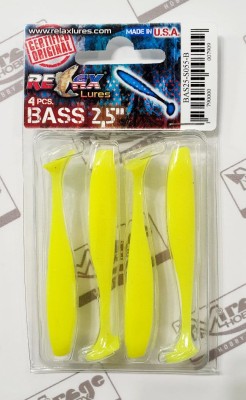 RELAX BASS 2,5"(6,35cm) - kol. S055 (op. 4szt) [BAS25-S055-B]