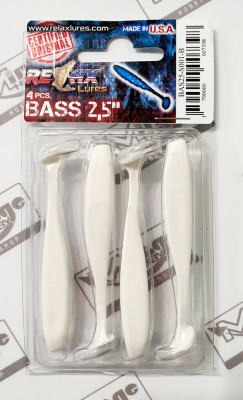 RELAX BASS 2,5"(6,35cm) - kol. S001 (op. 4szt) [BAS25-S001-B]