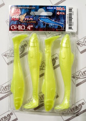 RELAX OHIO 4"(10cm) - kol. S080 (op. 4szt) [OH4-S080-B]